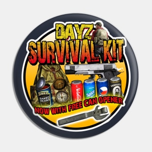 Zombie Survival Kit Pin