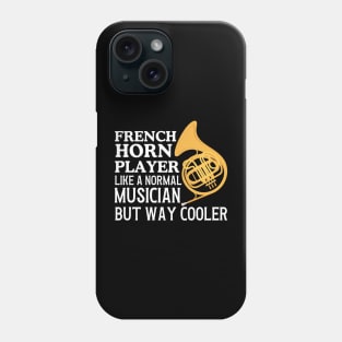 French Horn Player Phone Case