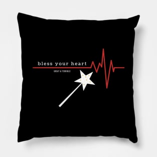 BLESS YOUR HEART (Dark) Pillow