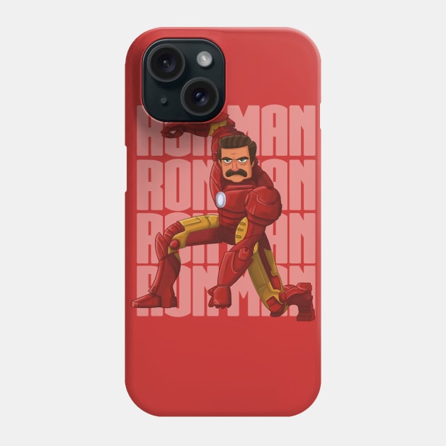 Ron Man Phone Case by austindlight