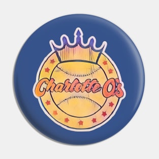 Charlotte Orioles Baseball Pin