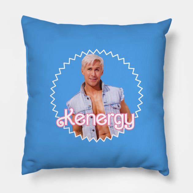 Kenergy Barbie Movie merch. Just Ken Pillow by WeirdyTales