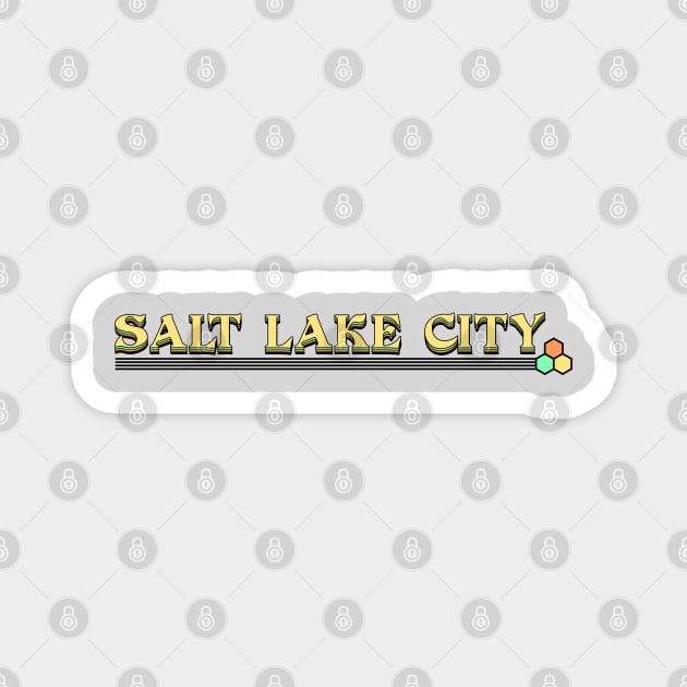 Salt Lake City Magnet by TaliDe