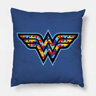 WONDER WOMAN - Autism Pillow