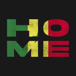 Home Senegal Flag Senegalese T-Shirt