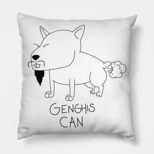 Genghis Can Pillow