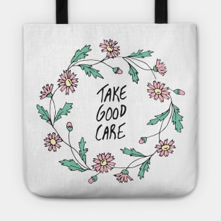 Take Good Care (Wreath Only) Tote