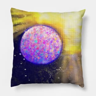 Plough love into earth Pillow