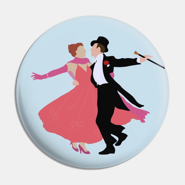 Ginger Rogers and Fred Astaire Pin by gleaner