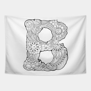 Letter B Tapestry