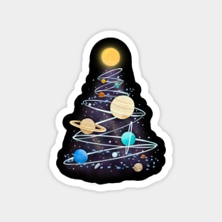 Planetary Holiday Magnet