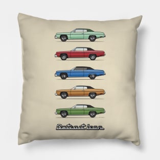 Five 73 impalas Pillow