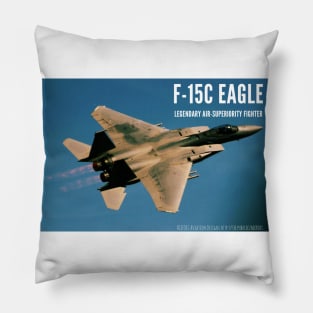 2-Sided F-15C Eagle Afterburner Golden Pillow