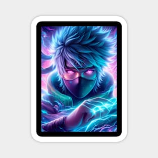 Neon of kakashi hatake Magnet