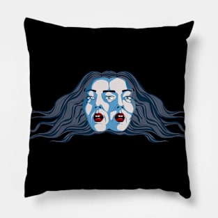 Ghostly Mitosis Pillow