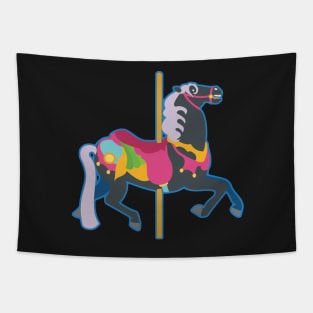 Carousel Horse Tapestry