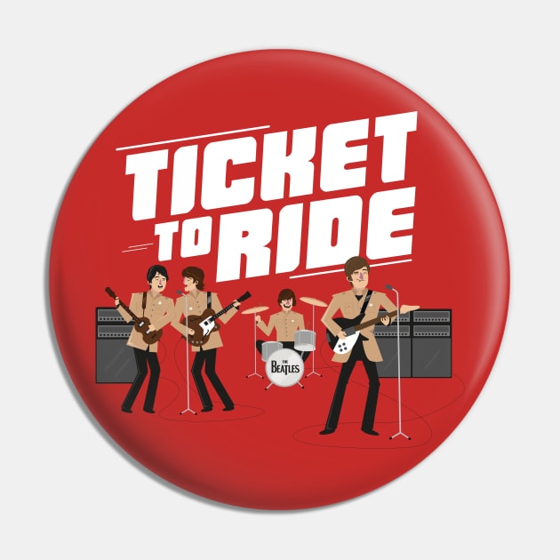 Ticket Pin by rafaelkoff