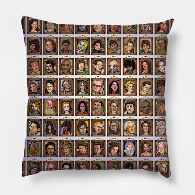 All stars Pillow by matan kohn