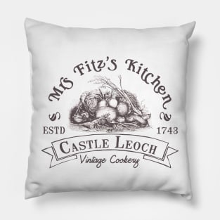 Mrs Fitz Kitchen at Castle Leoch Pillow