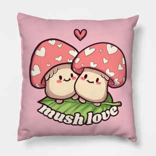 Mush Love Pink Pillow