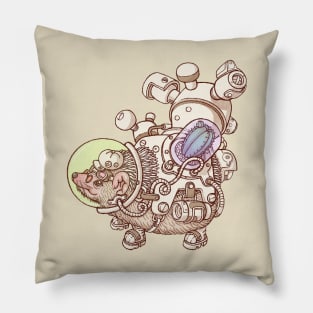 Hedgehog Space Suits Pillow