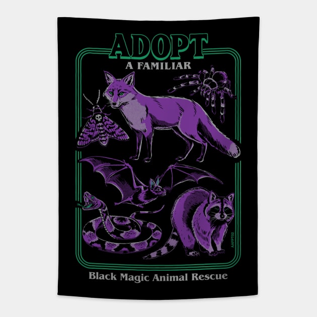 Adopt A Familiar Part 2 Tapestry by Steven Rhodes