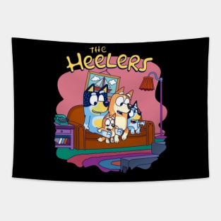 bluey fams Tapestry