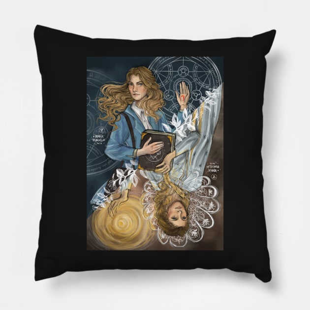 Diana Bishop - Card Premium Pillow by LescostumesdeM