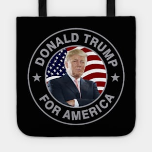 Donald Trump US Flag Tote