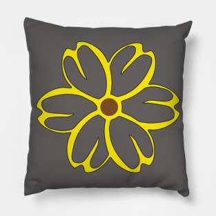 Funny Sunflower, new design yellow flowers 2020 Pillow