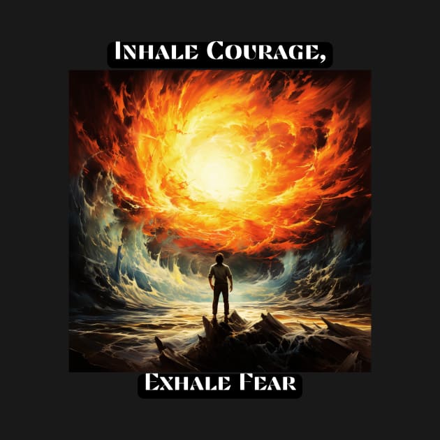 Inhale Courage, Exhale Fear by St01k@