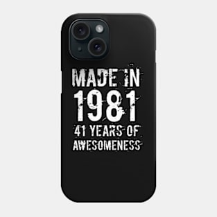 41th Birthday, Its My Birthday Phone Case