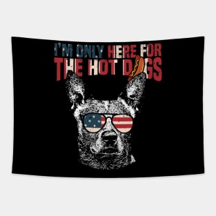 I'm only here for the hot dogs Tapestry