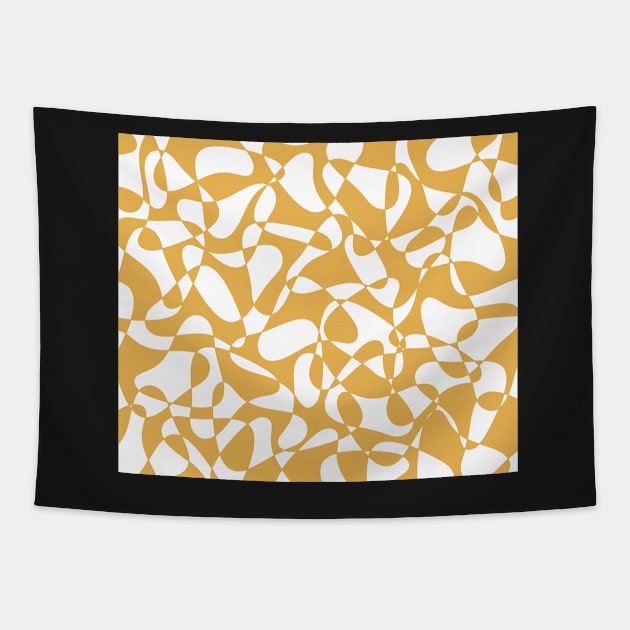 Abstract pattern - bronze. Tapestry by kerens