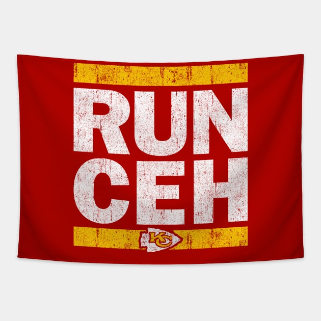 RUN CEH (Variant) Tapestry by huckblade