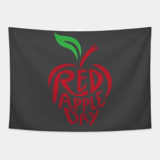 Eat a Red Apple Day – December Tapestry