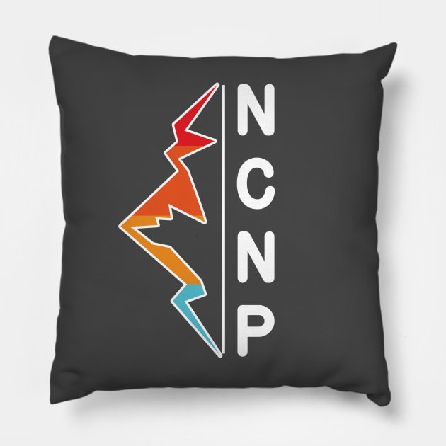 North Cascades National Park Pillow by roamfree