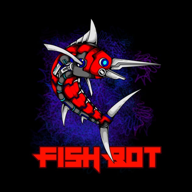 Fish marlin bot by Aryaatmawira Art