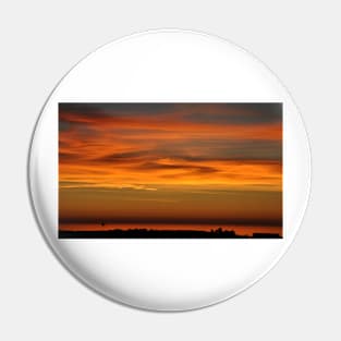 Pacific Ocean Sunset Pin