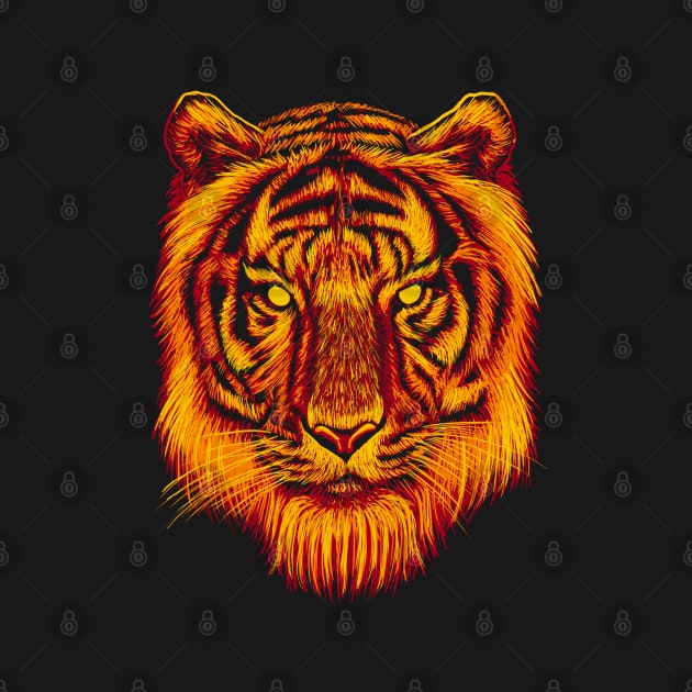 Fire Tiger by fathi