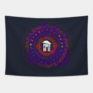 Knuckles POWER House Fan Art Tapestry