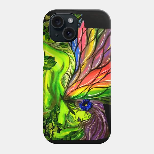 Green Fairy Phone Case by jersk8s