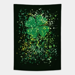 watercolor clover Tapestry