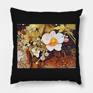 Autumn flowers design Pillow