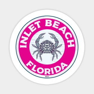 Inlet Beach Florida Crab 30A 30 A Emerald Coast Walton County Magnet