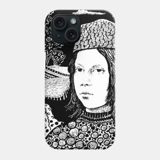 A boy from the middle ages. Author's interpretation. Phone Case