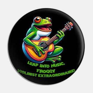 Frog Music Pin