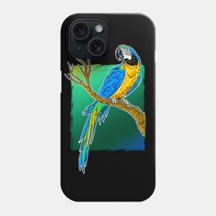 Ara Bird on square Phone Case