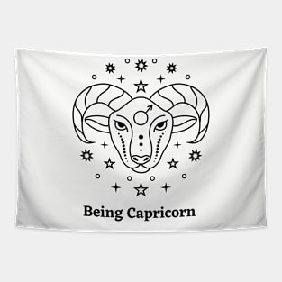 Being Capricorn Tapestry