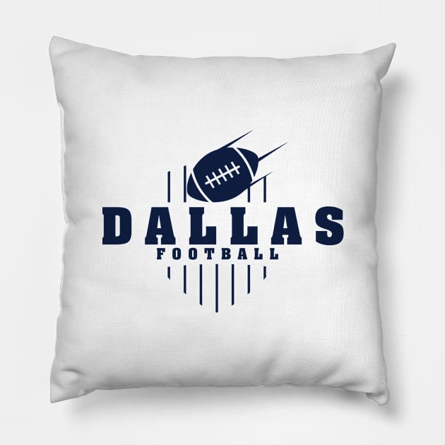 Dallas Football Team Color Pillow by Toogoo